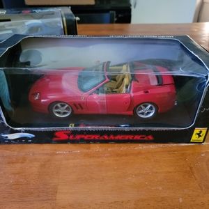 Ferrari 550 Barchetta Pininfarina Red Elite Edition 1/18 Diecast Model Car by Ho